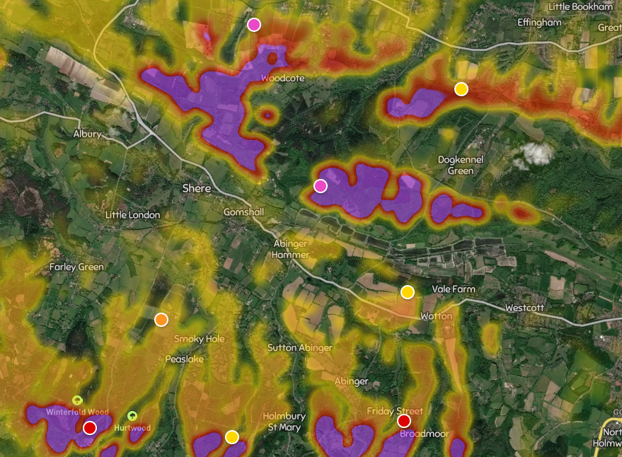 SunsetMap Interactive Map